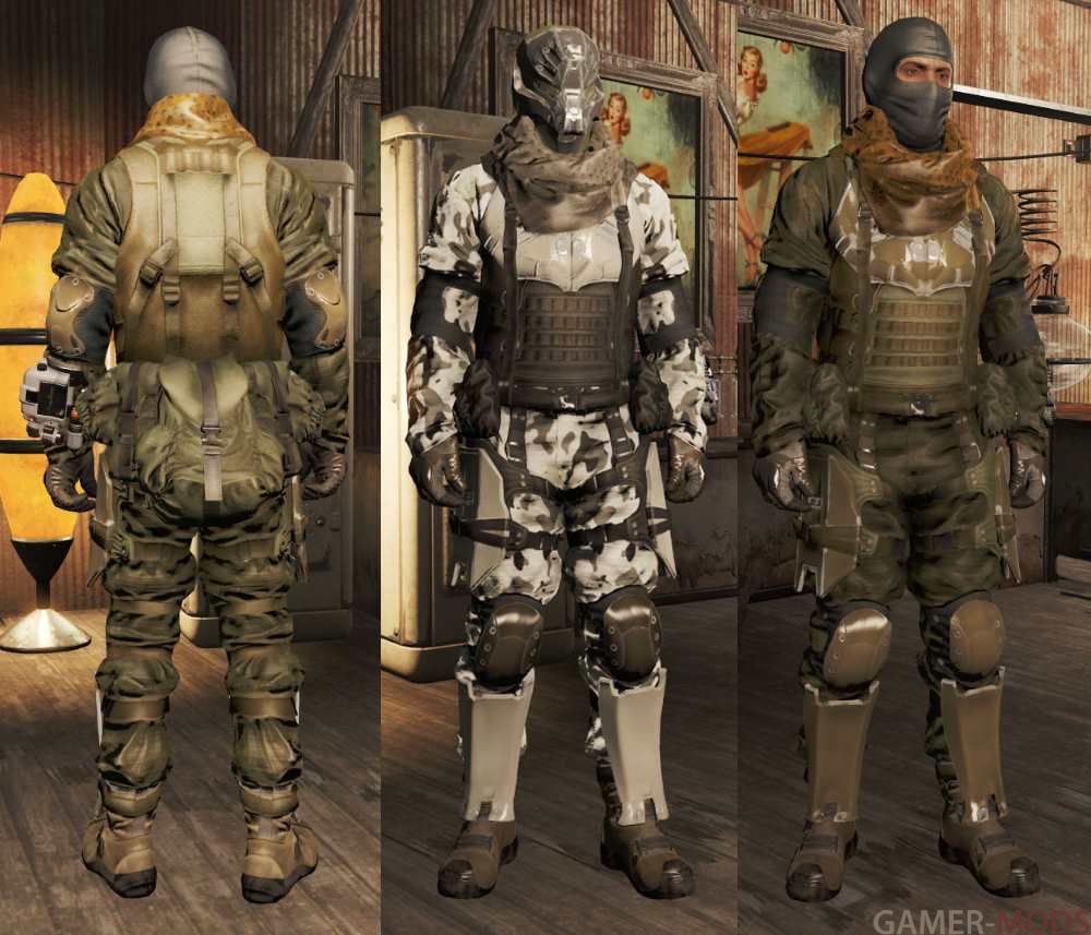 Fallout 4 outlawer outfit pack фото 23