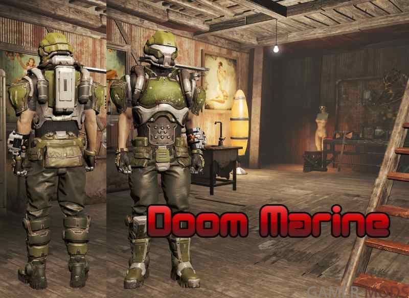 Броня морской пехоты / BZW Doom Marine