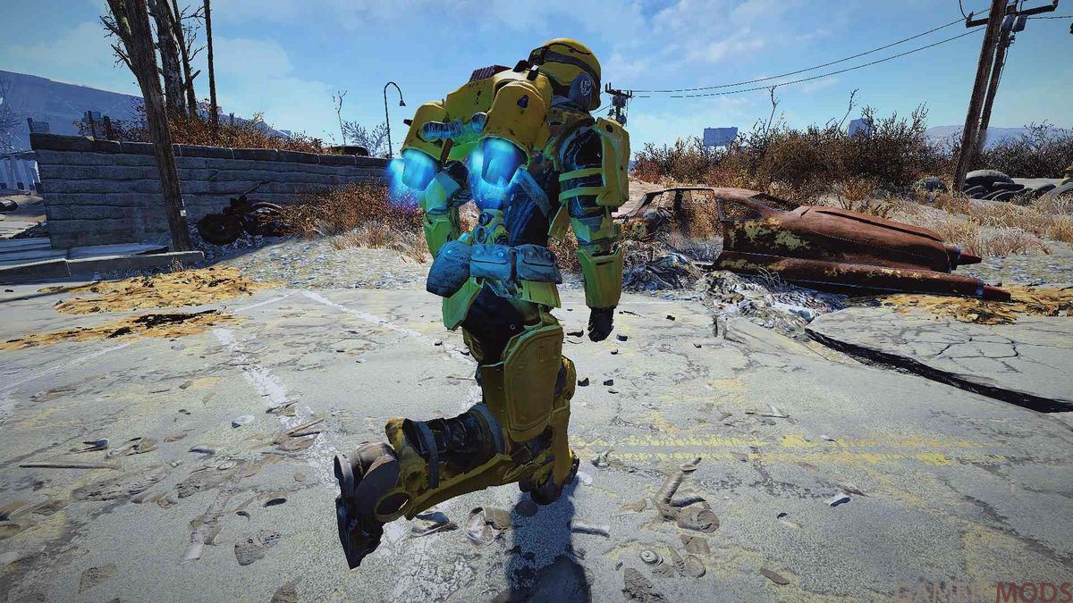 Fallout 4 cross jetpack rus фото 21