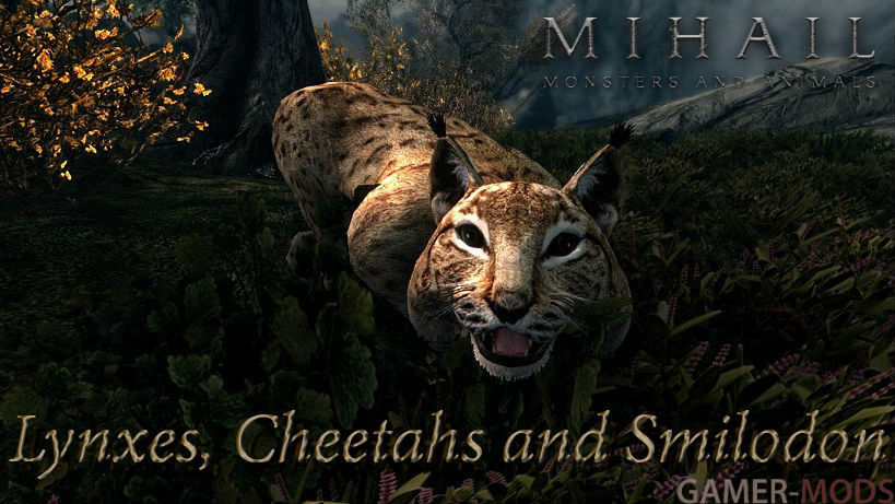 Рыси и Смилодоны / Lynxes Cheetahs and Smilodon - Mihail Monsters and Animals
