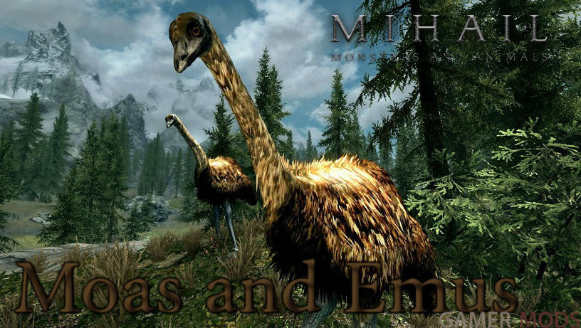 Моа и Эму / Moas and Emus - Mihail Monsters and Animals