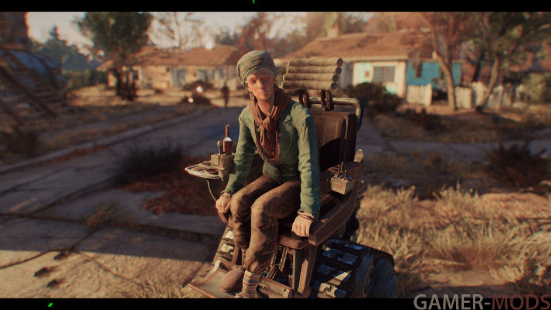 Fallout 4 сделать стул для матушки