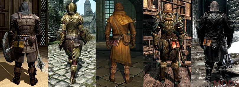 Экипируемые тома LE / Equippable Tomes - Belt-Worn Books