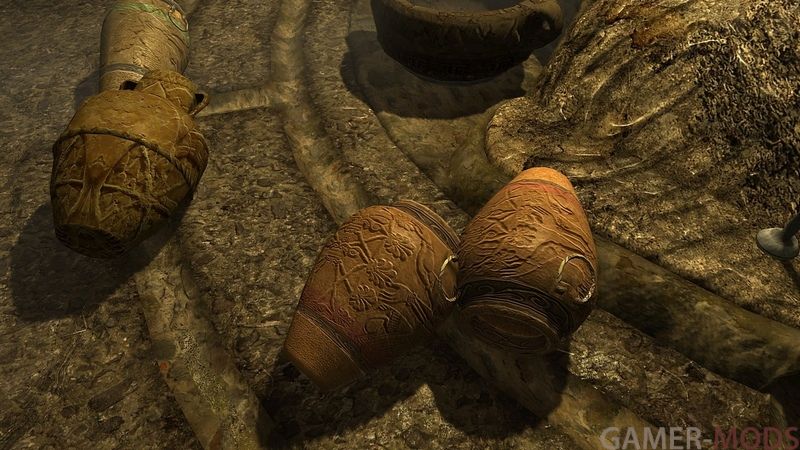 Ceramic pots in the Nord ruins / Ретекстур керамических горшков в Нордских руинах