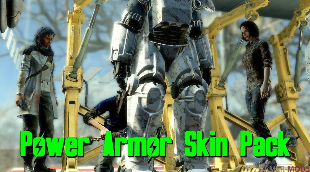 PASK - Power Armor Skin Pack