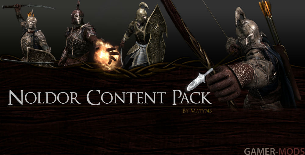 Нолдорская броня и оружие (SE) / Noldor Content Pack