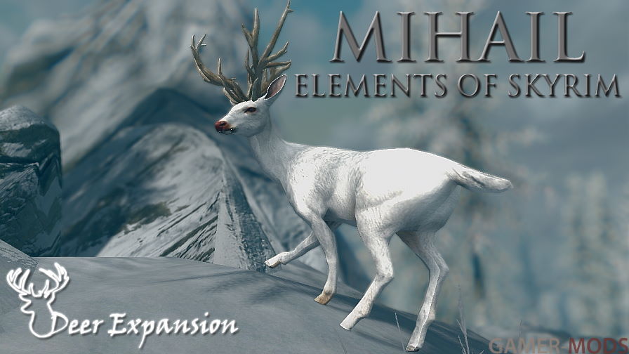 Разнообразные олени | Deer Expansion - Elements of Skyrim