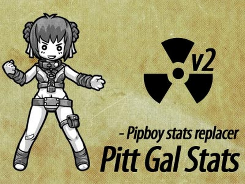 Pitt Gal Stats v2A - Pipboy stats replacer