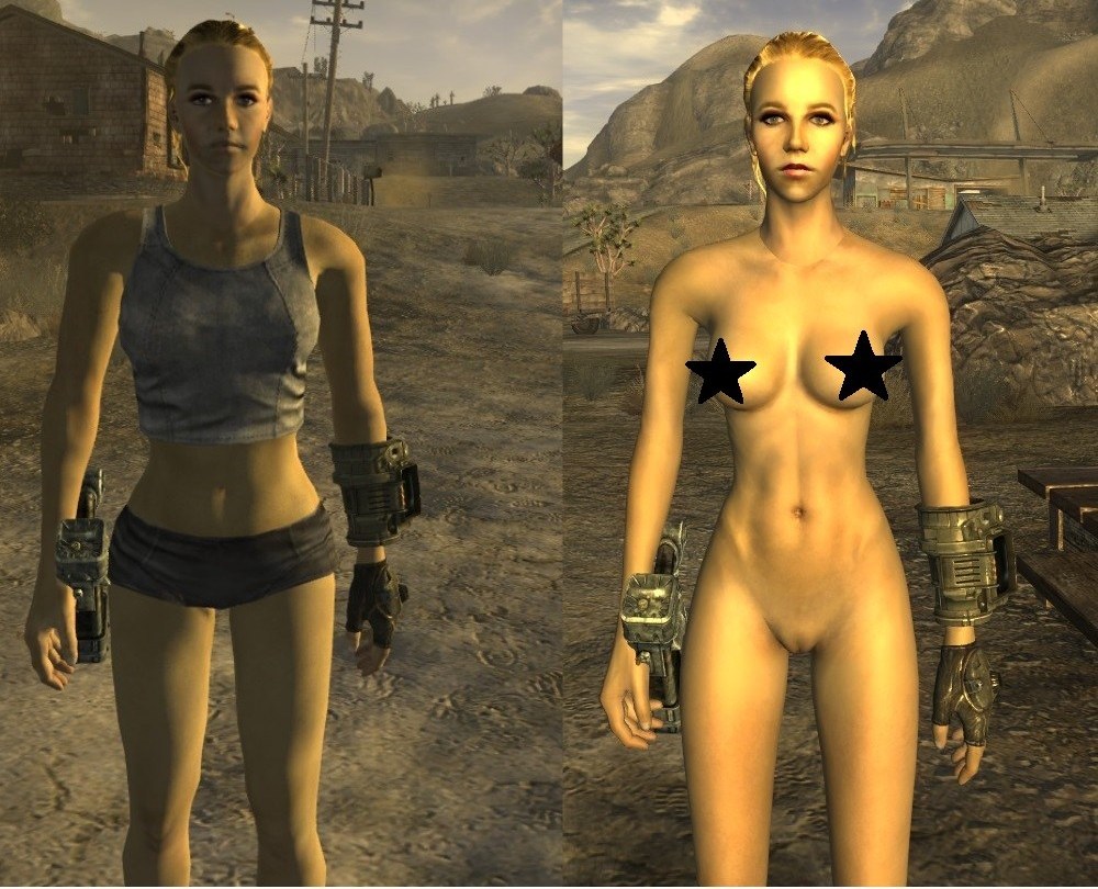 DIMONIZED TYPE3 female body for Fallout New Vegas | Реплейсер тела Type 3