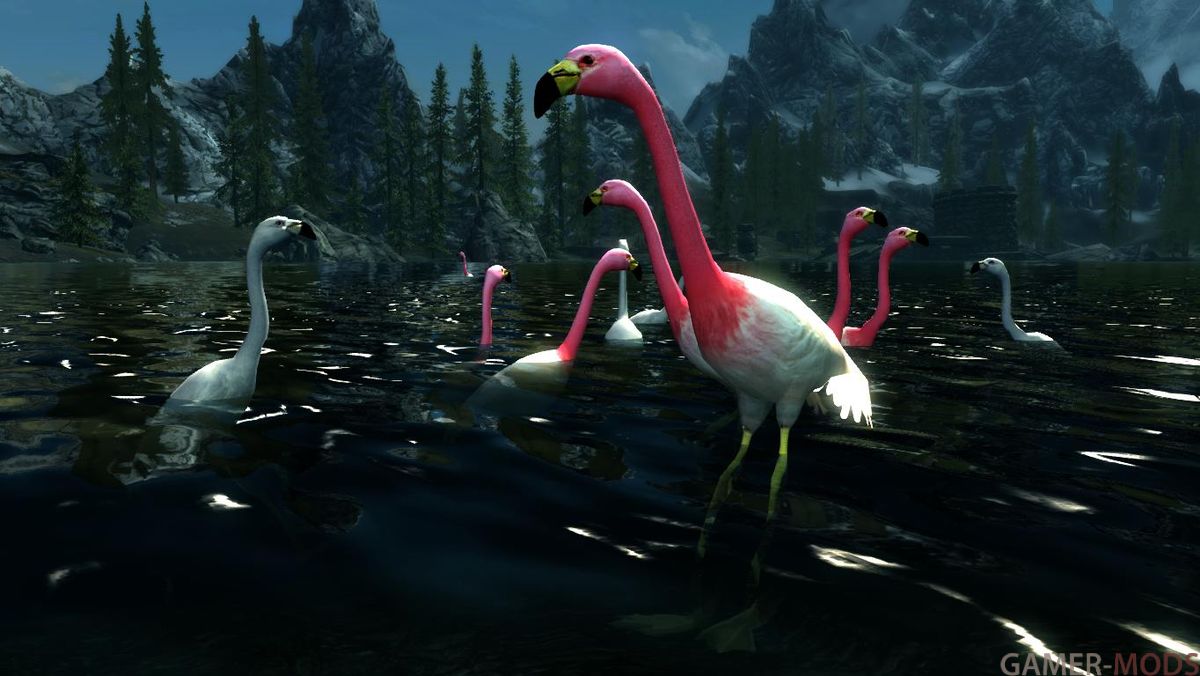 Фламинго | Flamingos - Elements of Skyrim