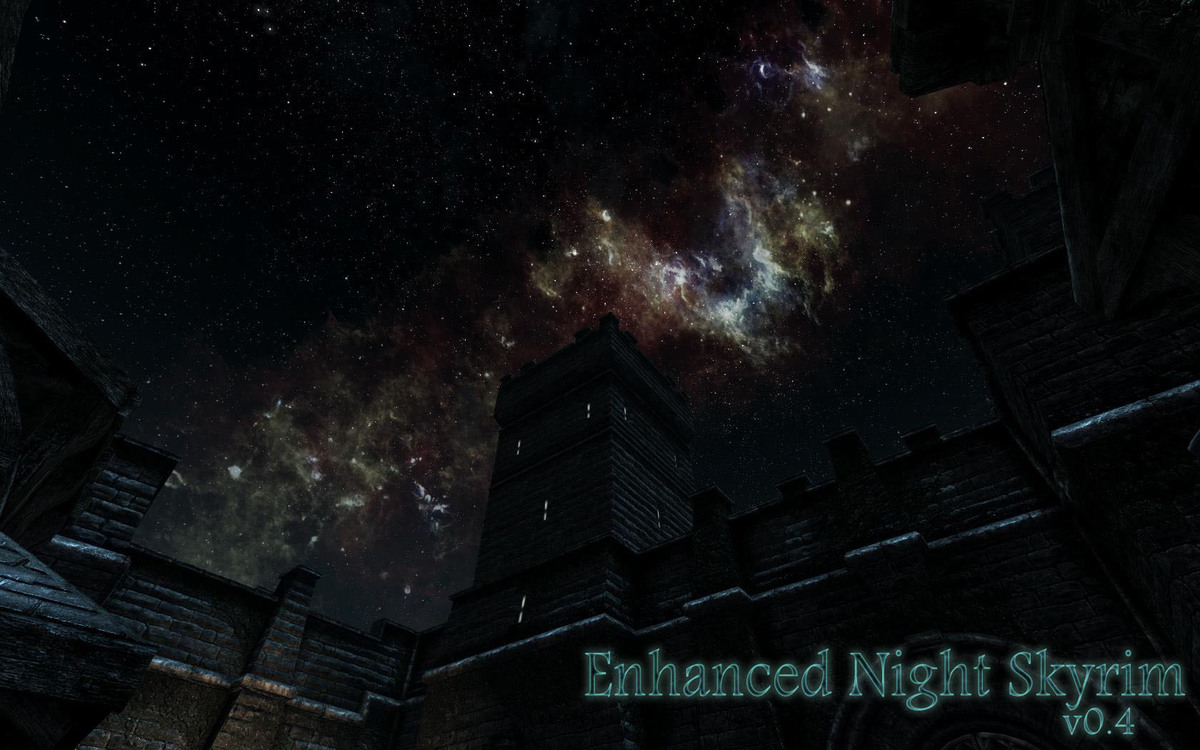 Enhanced Night Skyrim | Улучшенное небо Скайрима