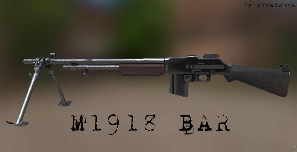 Пулемет M1918 BAR REDUX (Возвращение)