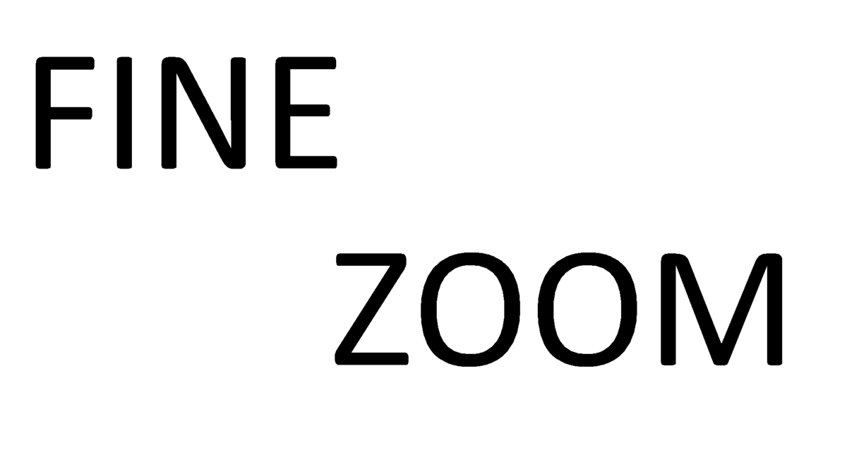 Отличный Зум | Fine Zoom