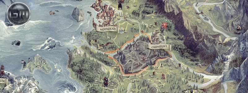 Размеры карты The Witcher 3
