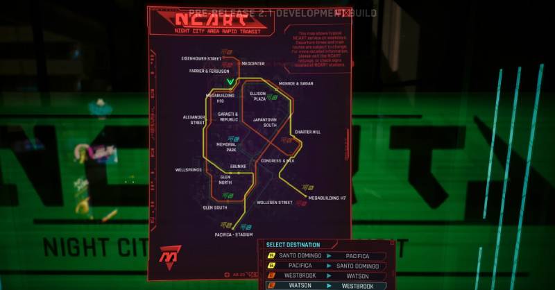В Cyberpunk 2077 появится работающее метро