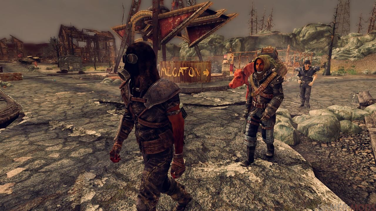 Столичная Пустошь. Караваны.