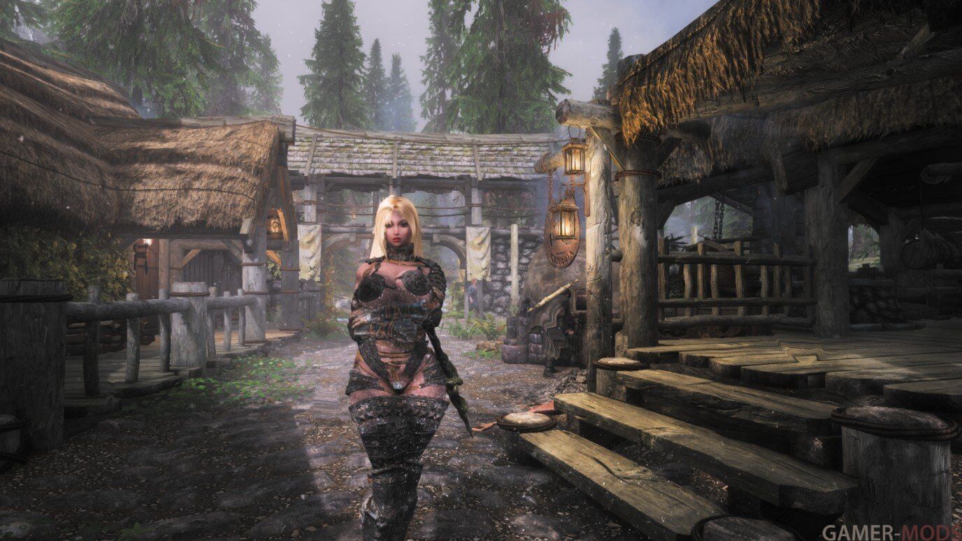 Зима накрыла Ривервуд