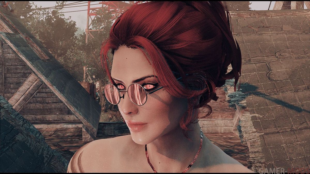 Fallout 4 ponytail hairstyles by azar v2 5a фото 83