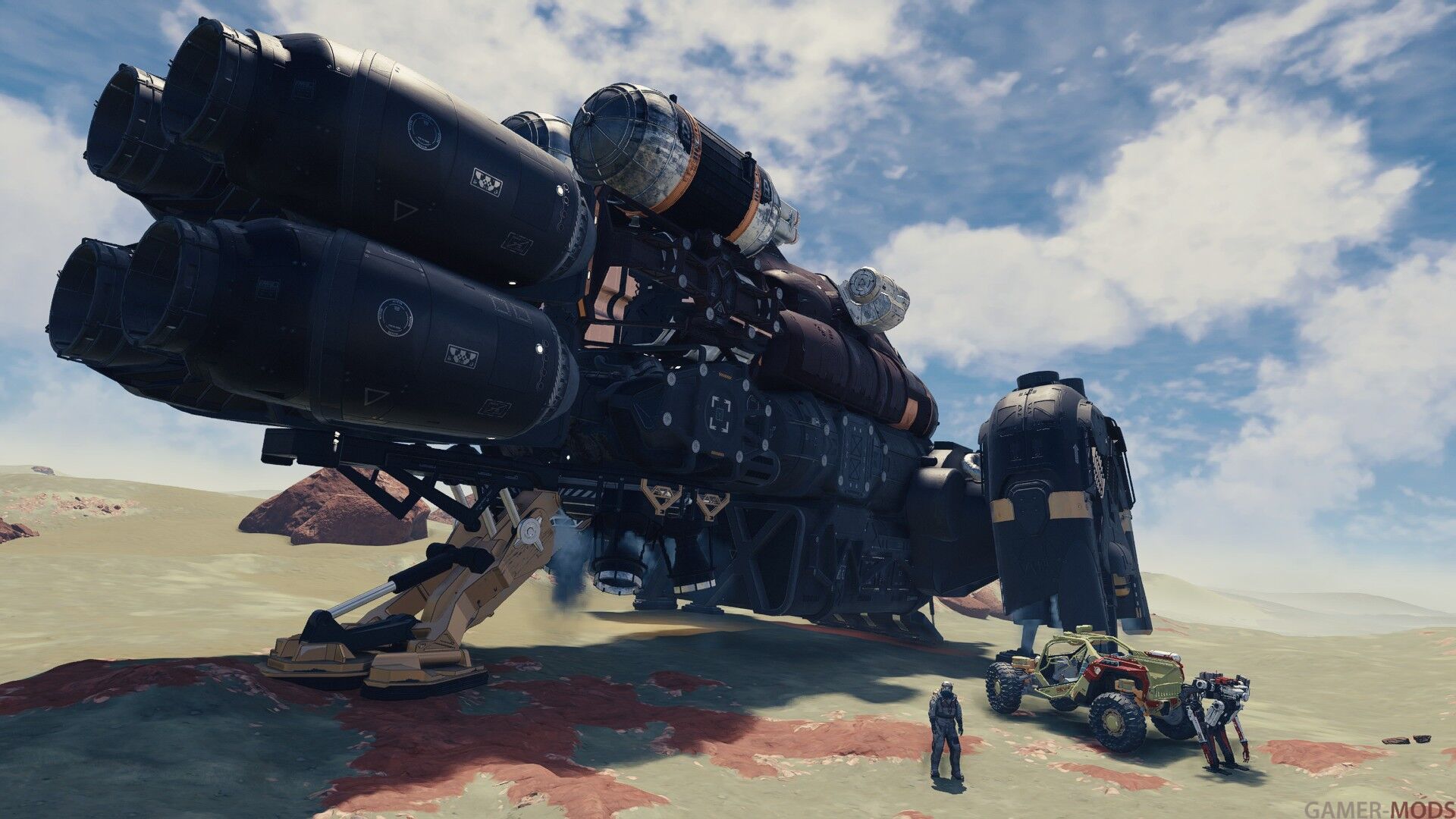 Захваченный корабль "Призрак Багрового флота".